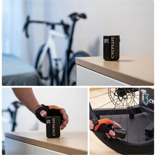 Pompka rowerowa elektryczna mini kompresor do roweru Cycplus AS2 Pro na Arena.pl