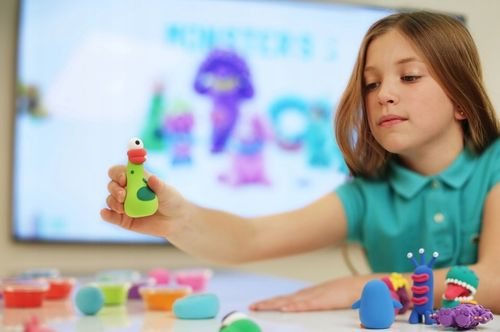 Masa Plastyczna Zestaw Zwierzątka HEY CLAY dla Dzieci+15 pojemników 4 lata+ na Arena.pl