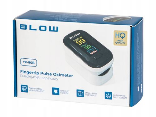 MEDYCZNY PULSOKSYMETR NAPALCOWY NA PALEC PULS SATURACJA TĘTNO WYŚWIETLACZ na Arena.pl