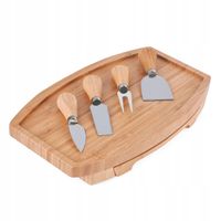 DESKA BAMBUSOWA DO SERÓW + AKCESORIA STARKE 6 EL