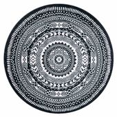 RUG/LU/BEO/NAPKIN/BLACK/R100