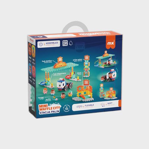 ND01_248602 *****Klocki wafle mini CityStacjaPali na Arena.pl