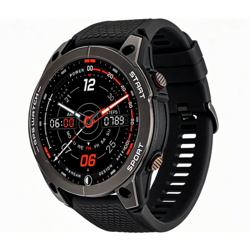 Smartwatch Watchmark - GPS Watch czarny na Arena.pl
