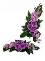 WIĄZANKA STROIK KOMPOZYCJA NA GRÓB CMENTARZ SZTUCZNE KWIATY