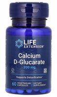 Life Extension | Calcium D-Glucarate / D-glukaran wapnia | 200mg | 60 kaps