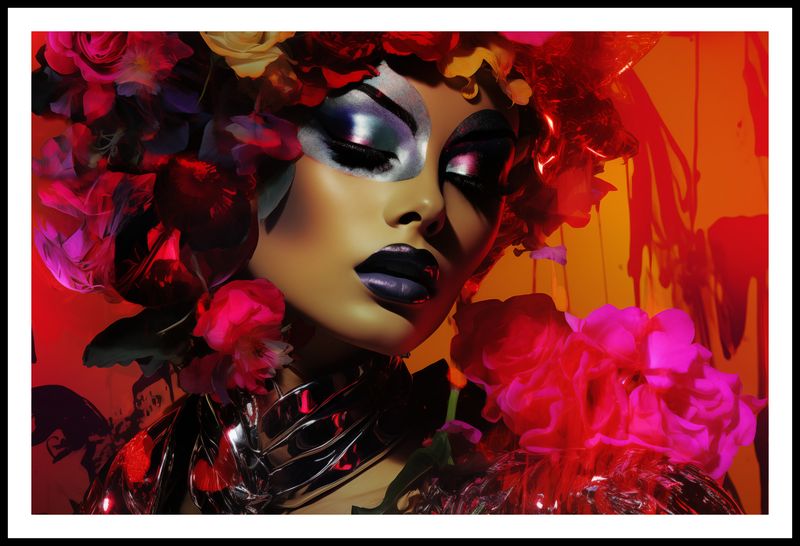 Plakat 91,5x60cm Kwiecista Diva zdjęcie 3