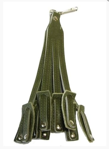 Troki na ptactwo 9 pasków Skóra zielone Garbacz na Arena.pl