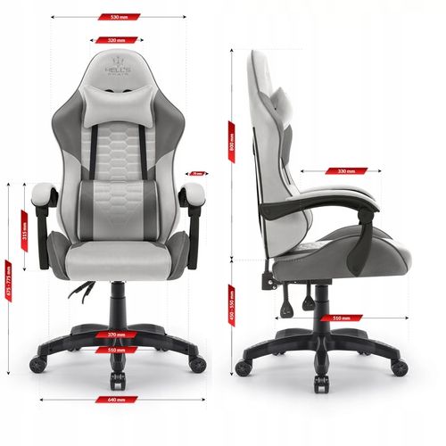 FOTEL GAMINGOWY DLA GRACZA BIUROWY HELL'S na Arena.pl