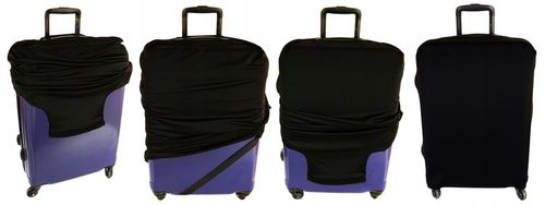 Pokrowiec na Walizkę Ochronny Etui Rozmiar L Nadruk Fullprint W3 Mapa na Arena.pl