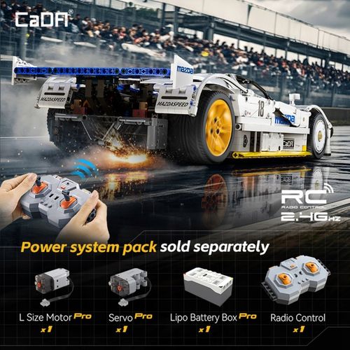 KLOCKI CADA MAZDA 787B AUTO SPORTOWE 50 CM 1:10 WYŚCIGÓWKA 1797 ELEMENTÓW na Arena.pl