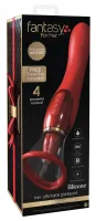 fantasy for her 3w1 - wibrujący model z funkcją ssącą, fioletowy
