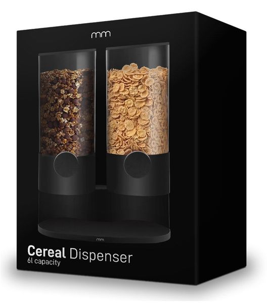 Dwukomorowy Dozownik do Płatków Śniadaniowych 2 x 3 L zdjęcie 1