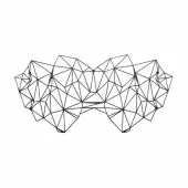 bijoux indiscrets kristine eyemask elegancka maska na oczy czarna