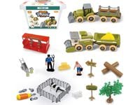 DLA DZIECI DUŻY ZESTAW ROLNICZY DO SKRĘCANIA