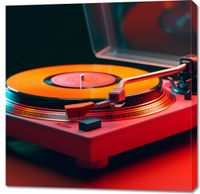 Obraz 90x90cm Retro Granie