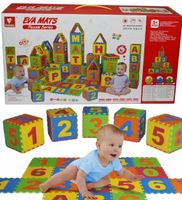 Piankowe Puzzle Edukacyjna Mata Piankowa Nauka Liter Liczb Cyferki Literki