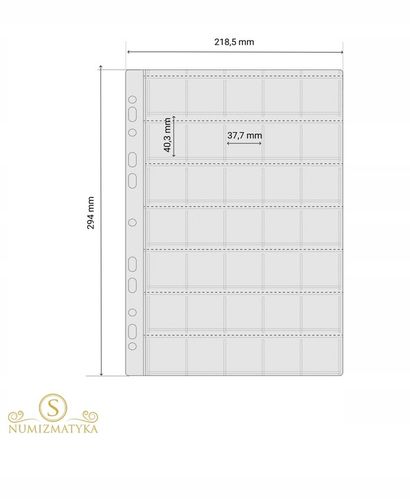 ALBUM KLASER NA 503 MONETY DUŻY A4 na Arena.pl