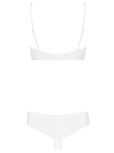 komplet otwarte stringi biustonosz obsessive s/m na Arena.pl