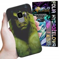 ETUI CASE DO SAMSUNG S9 - HULK AVENGERS SPIDERMAN MARVEL + FOLIA