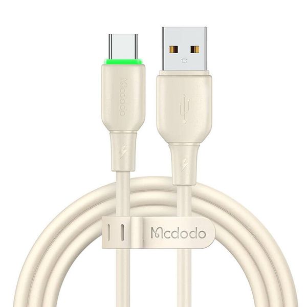 Kabel USB-C Mcdodo CA-4750 1.2m (beżowy) zdjęcie 1