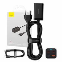 Ładowarka Baseus GaN3 Pro 65W 4xUSB Szybkie Ładowanie DO Laptopa i Telefonu