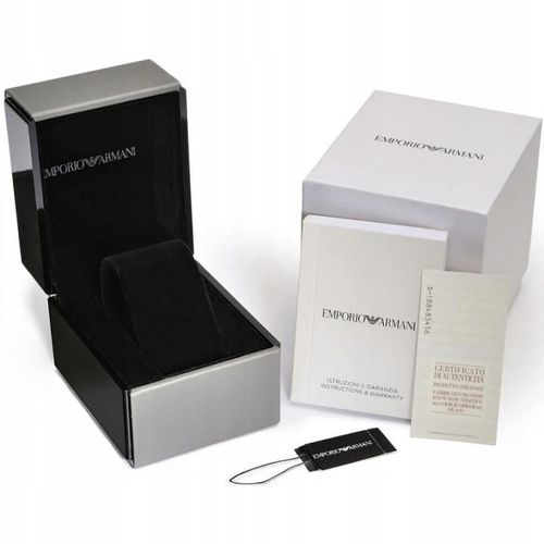 ZEGAREK EMPORIO ARMANI AR1907 GIANNI ORYGINALNY CERTYFIKAT GW24 + PUDEŁKO na Arena.pl