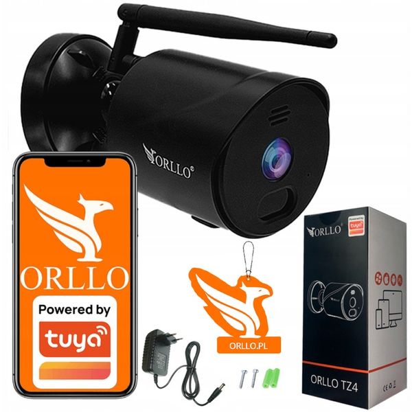 Kamera Zewnętrzna Bezprzewodowa WiFi IP ORLLO TZ4 Jakość Super HD + GRATIS zdjęcie 1