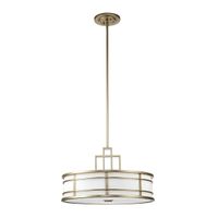 Metalowa lampa wisząca Fusion FE-FUSION-P-L-PNBR Feiss do jadalni mosiądz