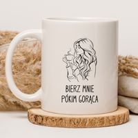 CHAMSKI KUBEK BEZ CENZURY | ŚMIESZNY PREZENT | DO PRACY BIURA DOMU | 330 ml