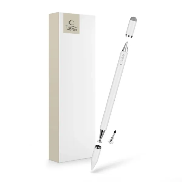Rysik pasywny Tech-Protect USP200 3-TIP Stylus - biały zdjęcie 1