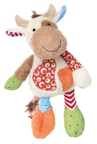 SIGIKID Biała krówka 28 cm Patchwork Sweety na Arena.pl