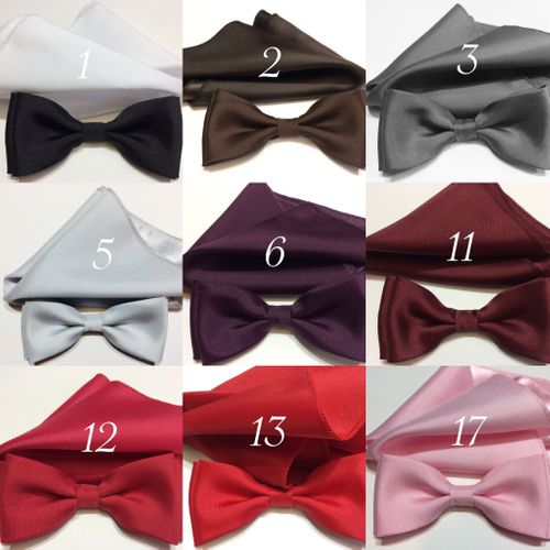 PUDROWY RÓŻ MUCHA Z POSZETKĄ DO UŁOŻENIA na Arena.pl