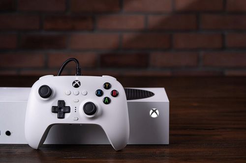 Gamepad 8BitDo Ultimate Wired Hall Effect Biały do PC Xbox Series Xbox One na Arena.pl
