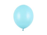 Balony pastelowe niebieskie jasne strong, 27 cm 100 szt.