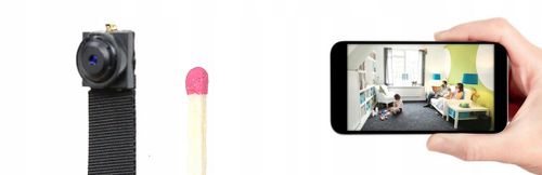 MINI KAMERKA WiFi ANDROID iOS REAGUJĄCA NA RUCH na Arena.pl