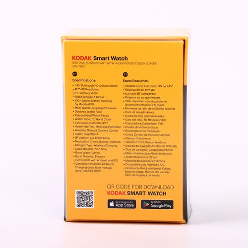 Kodak Smartwatch SW-7202 1,78″ HD IP68 GPS Tętno 150 tarcz na Arena.pl