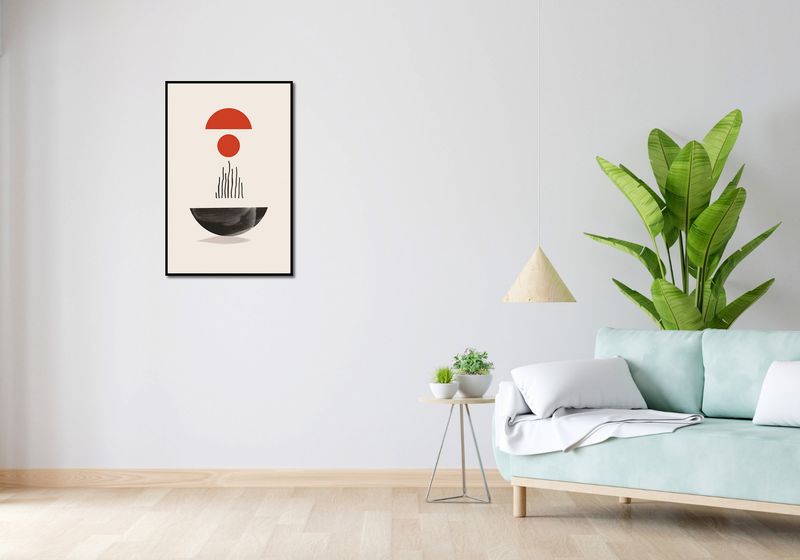 Plakat 53x81cm Półokrągła Forma zdjęcie 4