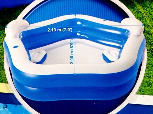 Dmuchany basen - Bestway 69x206x213cm - 575L na Arena.pl