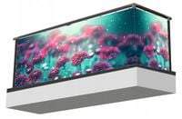 Osłona mata na balkon KOLOROWE KWIATY łąka OCHRONA