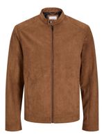 Jack&Jones kurtka z syntetycznego zamszu JJEDYLAN CLEAN JACKET NOOS 12261197 COGNAC M