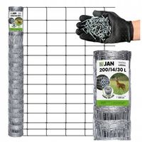 SIATKA OGRODZENIOWA wys 200/14/30 L 50m BUDOWLANA Łoś Sarna plus gratis