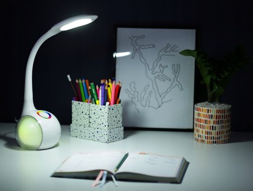 LAMPKA BIURKOWA LED BIURKO LAMPA DLA DZIECKA RGB na Arena.pl