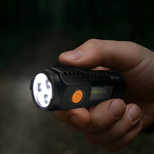 Latarka LED USB-C VERGIONIC kieszonkowa COB 5 trybów 150 lm na Arena.pl