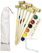 Zestaw Komplet Do Gry W Krokieta Dla 6 Osób