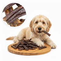 PRZYSMAK DLA PSA Suszony Przełyk wołowy 500g NATURALNY GRYZAK NELLA