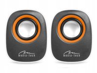 Głośniki komputerowe 2.0 zasilane USB MEDIA-TECH