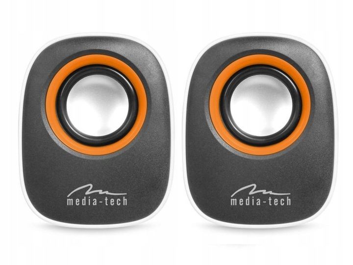 Głośniki komputerowe 2.0 zasilane USB MEDIA-TECH zdjęcie 1