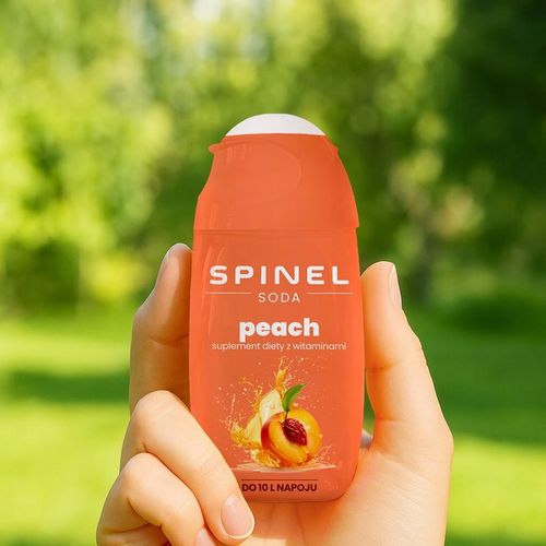 3x SYROP SPINEL SODA DO SATURATORA LEMONIADA BRZOSKWINIA WIŚNIA DO 10L na Arena.pl