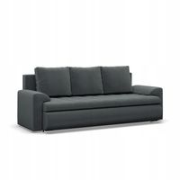 KANAPA FORESTA KRONOS CIEMNY SZARY Rozkładana Wygodna Funkcja Spania