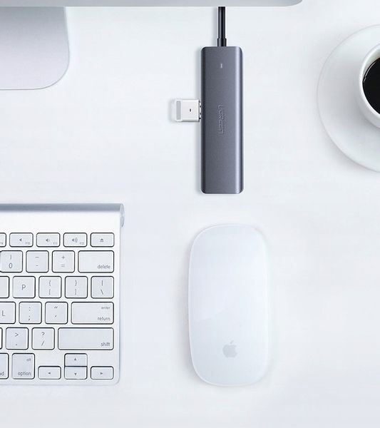 UGREEN ADAPTER HUB ROZDZIELACZ 4x USB 3.2 DO KOMPUTERA TRANSFER DO 5Gbps zdjęcie 2
